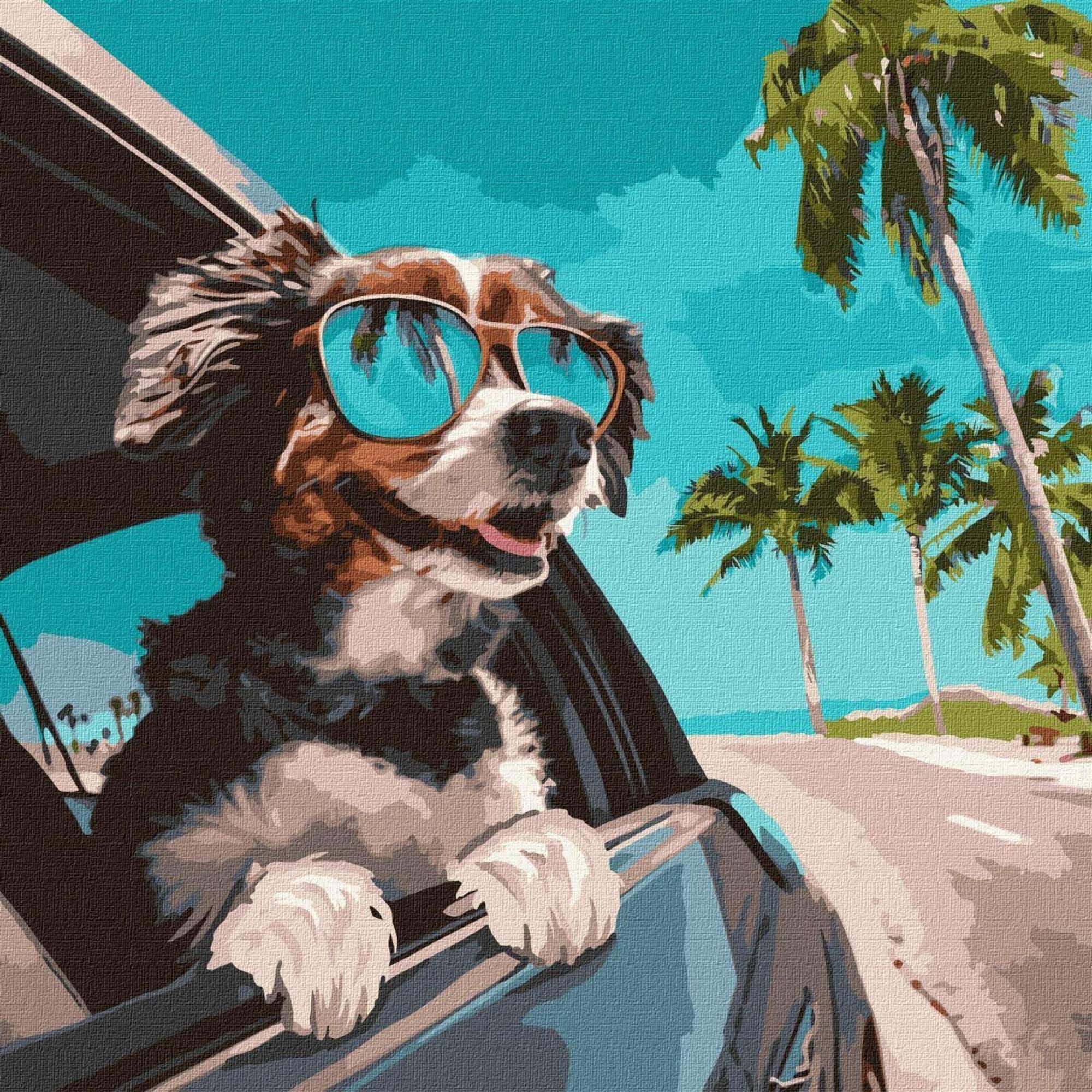 Ideyka Journey to the Ocean Painting by Numbers Kit